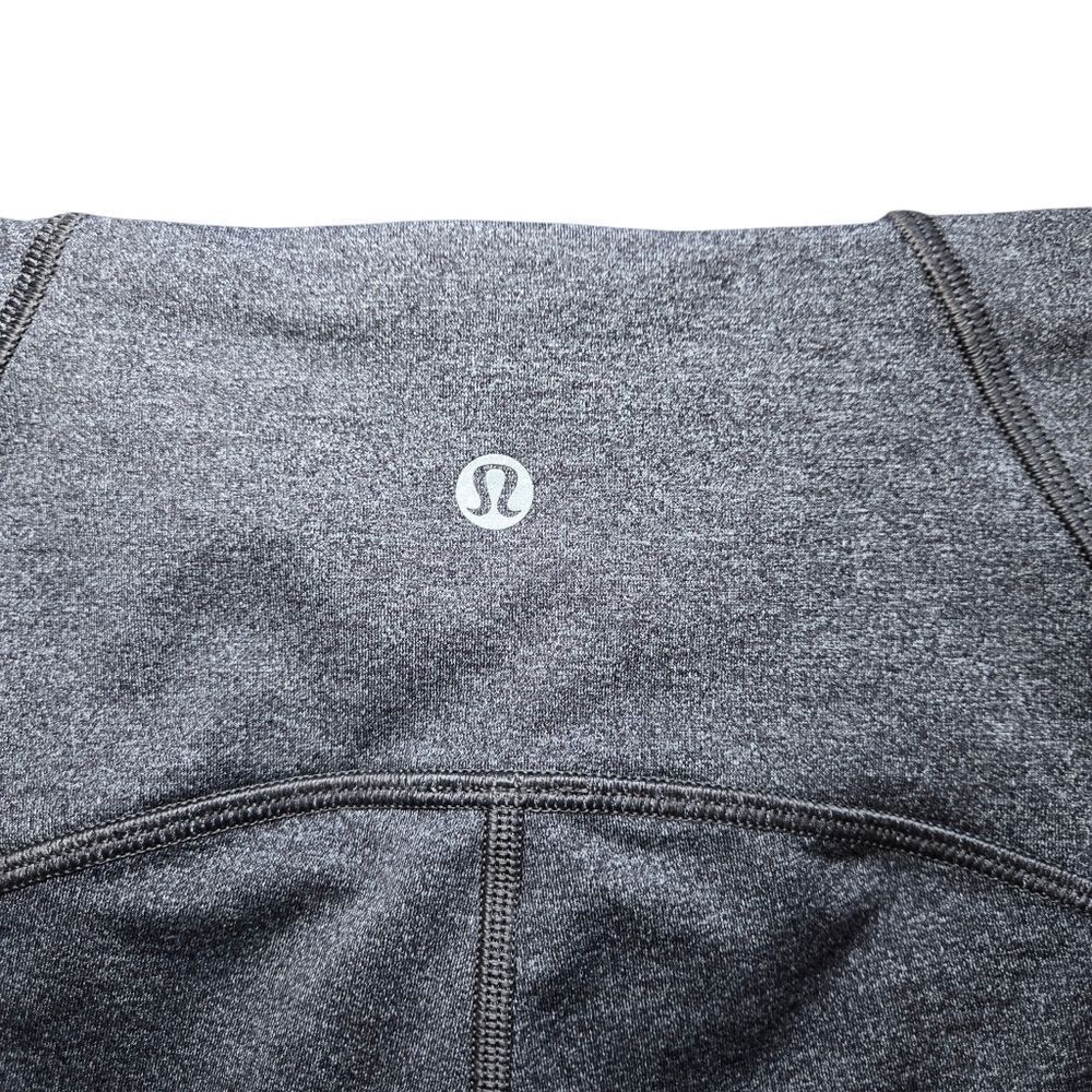 Lululemon Train Times 7/8 Pant 25" - Heathered Black - Picture 7 of 10